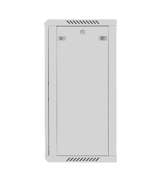Шкаф телекоммуникационный 19' настенный 18U ExeGate EC-WM-18U.450.M.GREY (19”, 18U, 600x450x901mm (ШхГхВ), передняя дверь металл, съемные боковые панели, пыле- и влагозащита IP23, светло-серый RAL 7035, 2 коробки)