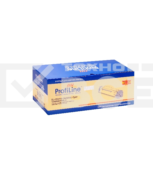 Картридж лазерный PL-CE411A (№305A) для принтеров HP Color LaserJet Pro M351/M451dn/M451dw/M451nw/MFP/M475dw/M475DN Cyan 2600 копий ProfiLine
