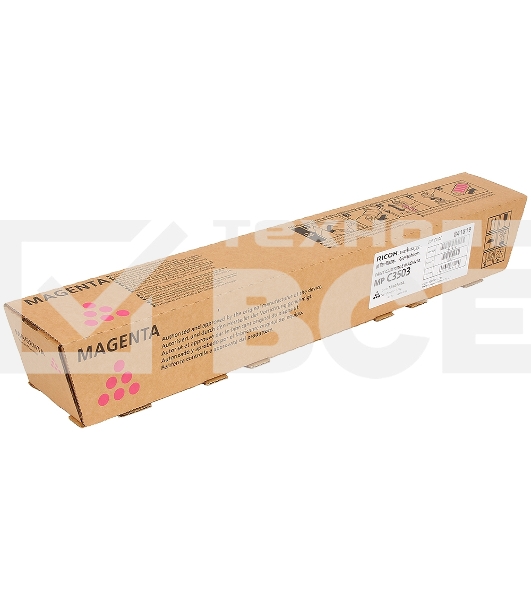 Картридж лазерный Ricoh 841819 тип MP3503, малиновый для Aficio MP C3003/C3503, (18000 стр)