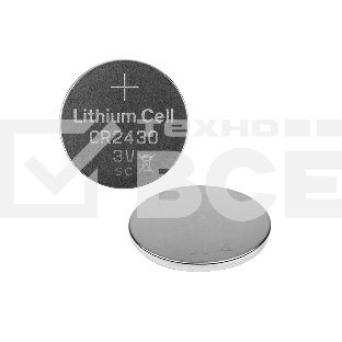 Литиевые батарейки CR2430 3 V 300 mAh блистер