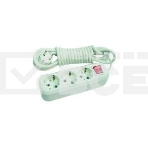 Удлинитель Makel MGP214 3 гн 5 м с\з вкл., фото 1