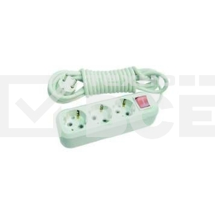 Удлинитель Makel MGP214 3 гн 5 м с\з вкл.