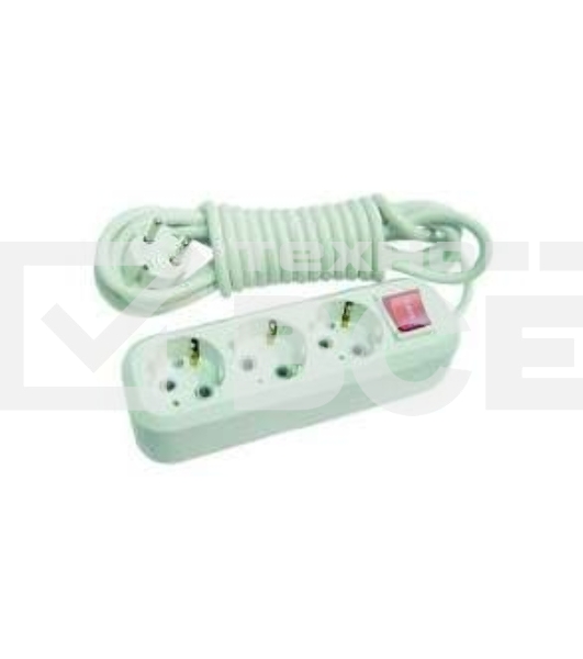 Удлинитель Makel MGP214 3 гн 5 м с\з вкл.