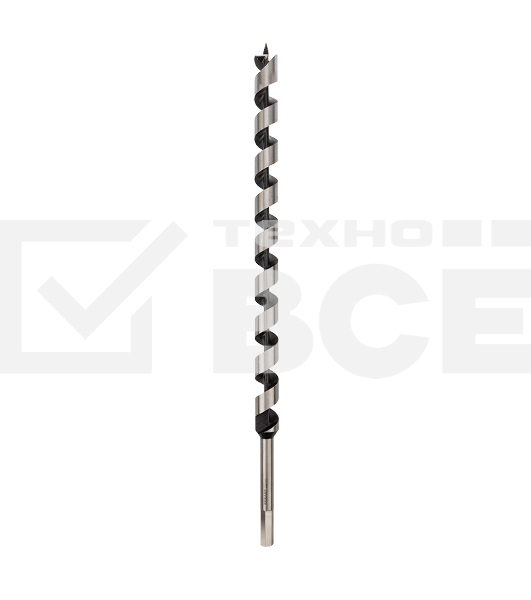 Сверло винтовое по дереву Kranz 22х460 мм, шестигранный хвостовик