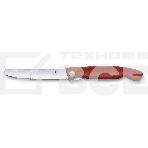 Нож кухонный Victorinox Swiss Classic (6.7831.FB) стальной столовый лезв.110мм серрейт. заточка красный блистер, фото3