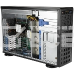 Серверная платформа Supermicro SYS-740P-TR 4U noCPU(2)3rd GenScalable/TDP 270W/no DIMM(18)/ SATARAID HDD(8)LFF/2x1GbE/2x1200W, фото 1