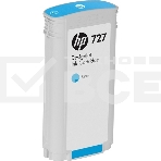 Картридж струйный HP 727 F9J76A голубой для HP DJ T1500/T1530/T2500/T2530/T920/T930 (300мл), фото4
