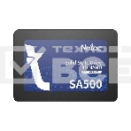 Накопитель SSD Netac SA500, 120Gb, SATA III, 2.5