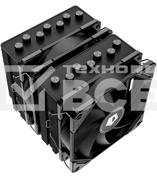 Кулер ID-COOLING SE-207-XT ADVANCED черный 120мм алюминий+медь 1800rpm 35db 4-pin 280W 154мм