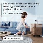 Камера AQARA Camera Hub G3/Камера+ управления/Управление жестами/Камера 360/2K 2304х1296p/Протокол связи:Zigbee/WiFi/Питание:USB-C/ Цвет белый CH-H03, фото37