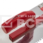 Гладилка из нерж.стали, 280 х 130 мм, зеркальная полировка, пластмас. ручка, зуб 4 х 4 мм Matrix, фото5