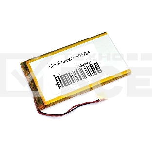 Аккумулятор Li-Pol (батарея) 4*57*94мм 2pin 3.7V/3000mAh