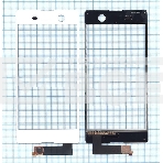 Сенсорное стекло (тачскрин) для Sony Xperia M5 белое, фото2