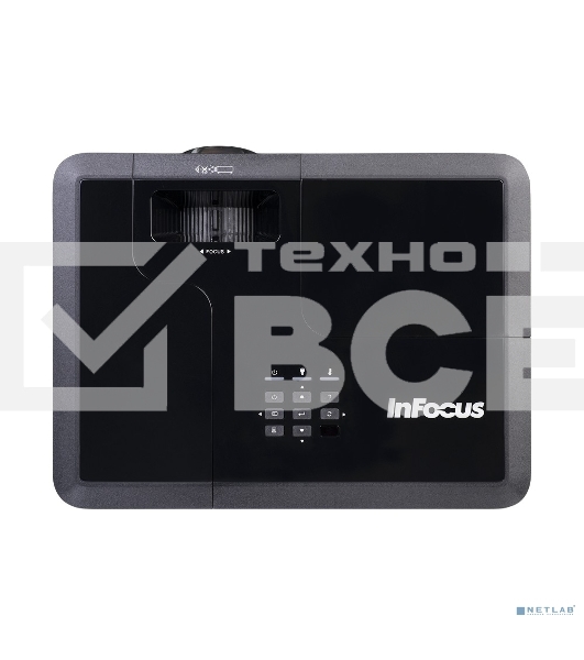 Проектор INFOCUS IN134ST DLP, 4000 ANSI Lm, XGA (1024x768), 28500:1, 0.626:1, 3.5mm in, Composite video, VGA, HDMI 1.4a x3 (поддержка 3D), USB-A (для SimpleShare и др.), лампа 15000ч.(ECO mode), 3.5mm out, Monitor out (VGA), RS232, RJ45, 21дБ, 3,2 кг
