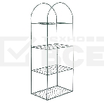 Парник для рассады, 4 уровня, с чехлом, 155х60х40 см Palisad, фото2
