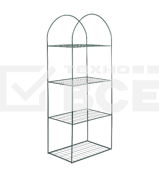 Парник для рассады, 4 уровня, с чехлом, 155х60х40 см Palisad
