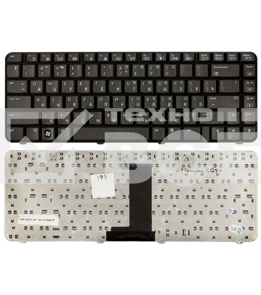 Клавиатура для ноутбука HP Compaq Presario CQ50 черная