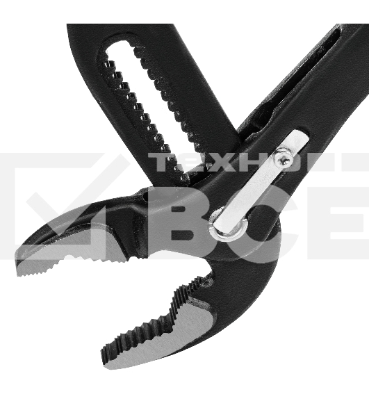 Переставные клещи Matrix 300 мм, кнопочный механизм, хром-ванадий, обливные рукоятки