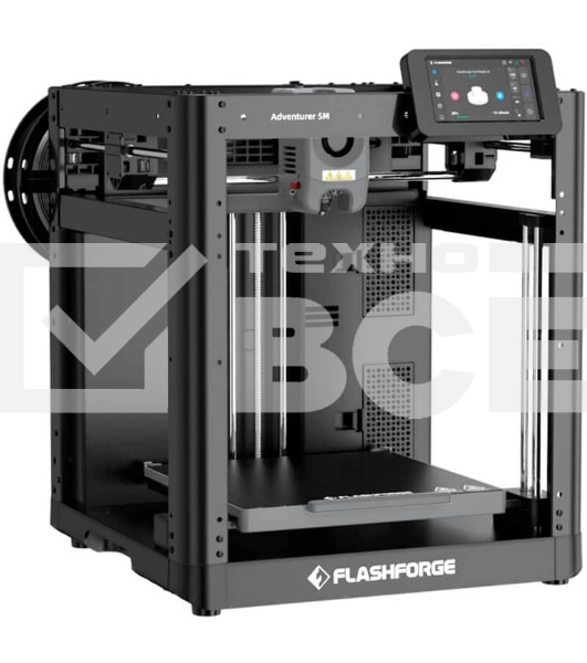 Принтер 3D Flashforge Adventurer 5М 200x220x220мм PLA;PETG;Carbon;Flexible;TPU 0.1мкм