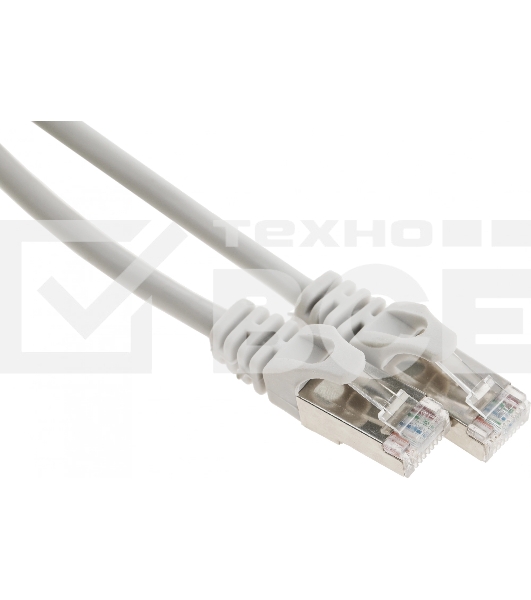 Патч-корд Premier PP22-7.5M 1000Гбит/с FTP 4 пары cat5E CCA molded 7.5м серый RJ-45 (m)-RJ-45 (m)