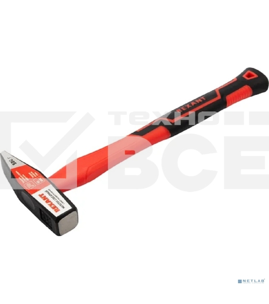 Молоток слесарный Rexant с фибергласовой рукояткой 500 г