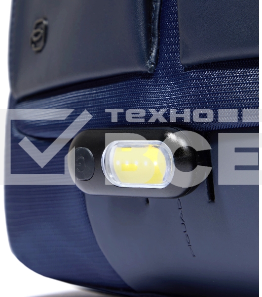 Рюкзак Piquadro Orion CA6620S136/BLU синий ткань/натур.кожа