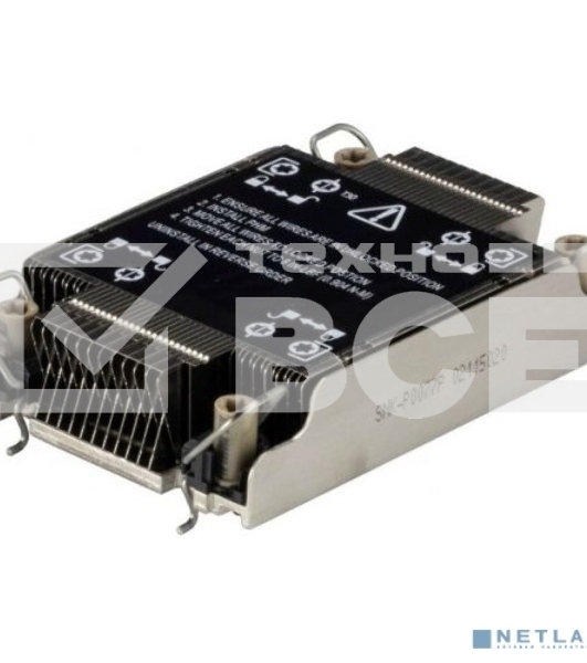 Радиатор SuperMicro 1U Passive SNK-P0077P, LGA4189, TDP 270W, Al