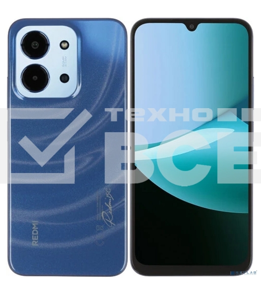Смартфон Xiaomi Redmi 15C 4/256Gb синий
