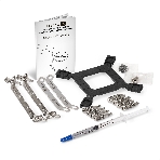 Комплект жидкостного охлаждения ExeGate BlackWater-120V3.PWM.RGb (RGb подсветка, LGA2066/2011/1366/1150/1151/1155/1156/1200/1700/1851/AM4/AM5/FM1/FM2/FM2+/AM2/AM2+/AM3/AM3+, TDP 150W, Fan 120мм 4pin PWM 600-1800RPM Hydro bearing, помпа 3pin 2700RPM, макс. шум 37db, с термопастой, на винтах, черный, Color Box), фото22