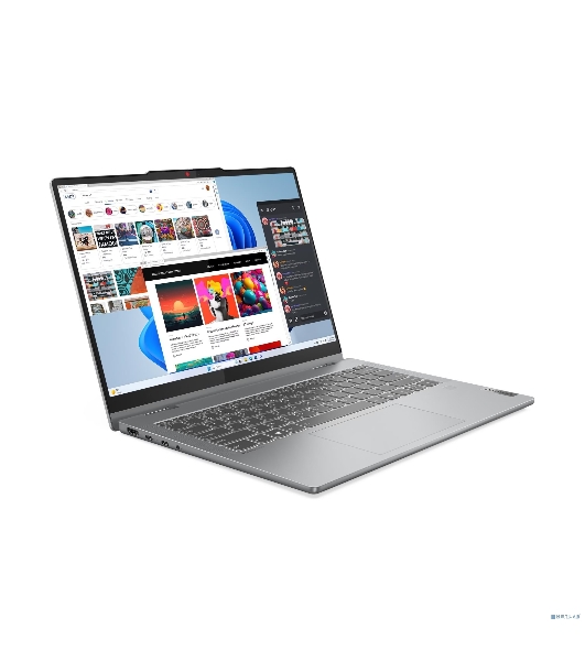 Ноутбук Lenovo IdeaPad 5 2-in-1 14IRH9 (КЛАВ.РУС.ГРАВ.) Luna Grey 14' WUXGA (1920x1200) OLED 400nits Touch i7-13620H/16Gb/512Gb SSD/DOS/+Pen