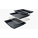Духовой шкаф электрический Bosch HJG852YT0T Serie 6, 60 см, 66 л, черный матовый,сенсорное управление, 8 режимов+AutoPilot 30(30 автоматических программ), LCD-дисплей, галогенное освещение, самоочистка EcoClean,Soft Open and Soft Close door,телескопические направляющие на 2 уровнях, фото9