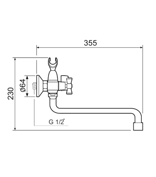 SL118-140 Смеситель для ванны