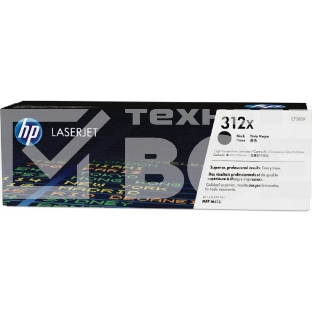 Тонер Картридж HP 312A CF380X черный для HP CLJ Pro M476 (4400стр.)
