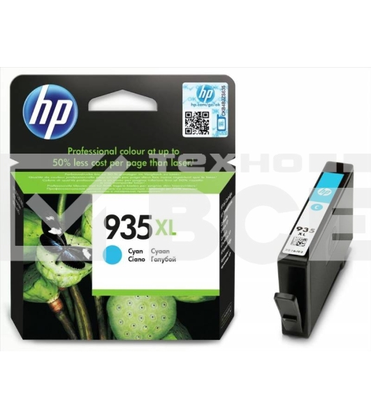 Картридж струйный HP 935XL C2P24AE голубой для HP OJ Pro 6830