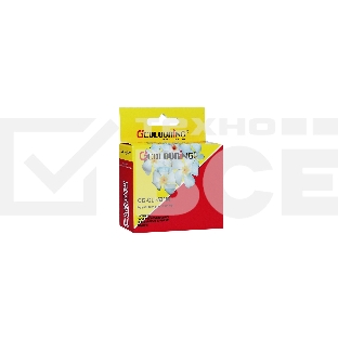 Картридж струйный Colouring CG-CLI-521M пурпурный с чипом водный (9 мл) для Canon IP3600/IP4600/MP540/MP550/MP620/MP630/MP980