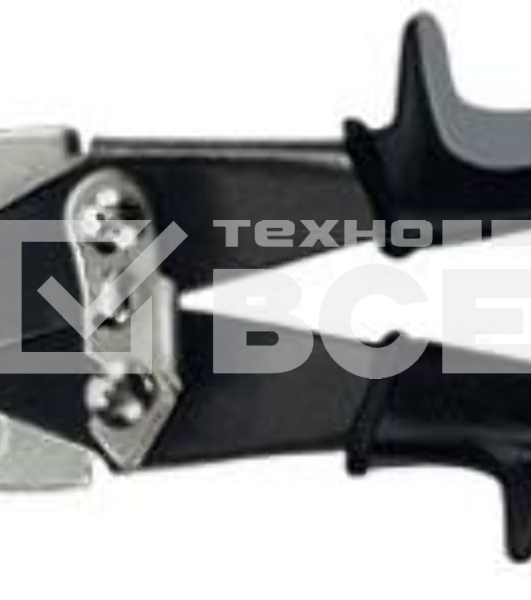 Ножницы по металлу Gross 78321 250 мм прямой и левый резсталь-СrMo двухкомп. рук-ки