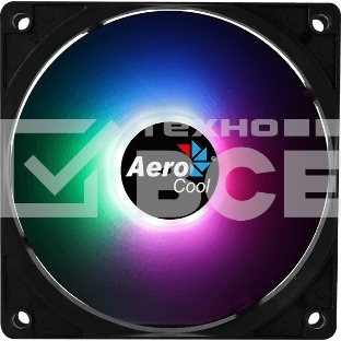 Вентилятор для корпуса Aerocool / Formula Frost 12 PWM FRGB черный, 120 мм, 1500 об/мин, 27.5 дБ, 4 pin