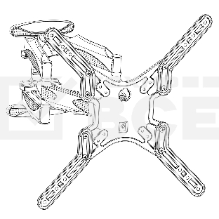 Кронштейн ONKRON M5 для телевизора 37
