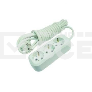 Удлинитель 3 гн 5 м с\з MAKEL MGP134