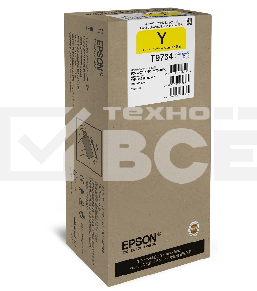 Контейнер с чернилами для WorkForce Pro WF-C869R Yellow XL Ink