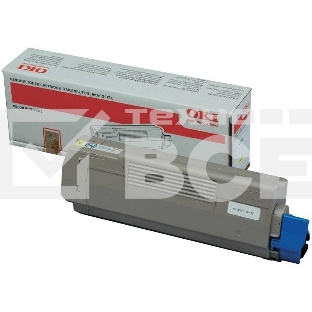 Картридж лазерный Oki C610 6K (yellow)