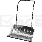 Движок снеговой СИБИН 421859 снеговая 410х750мм 3200гр, фото 1