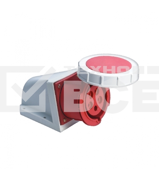Розетка стационарная наружная 1252 3Р+РЕ+N 32А 380В IP67 PROxima EKF ps-1252-32-380
