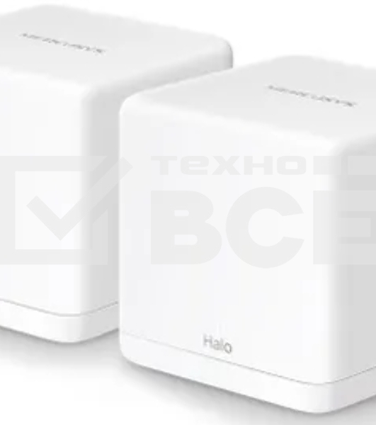 Бесшовный Mesh роутер Mercusys Halo H30G(2-pack) AC1300 10/100/1000BASE-TX