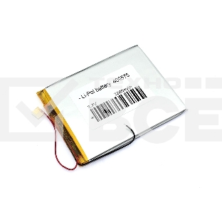 Аккумулятор Li-Pol (батарея) 4*95*75мм 2pin 3.7V/3200mAh