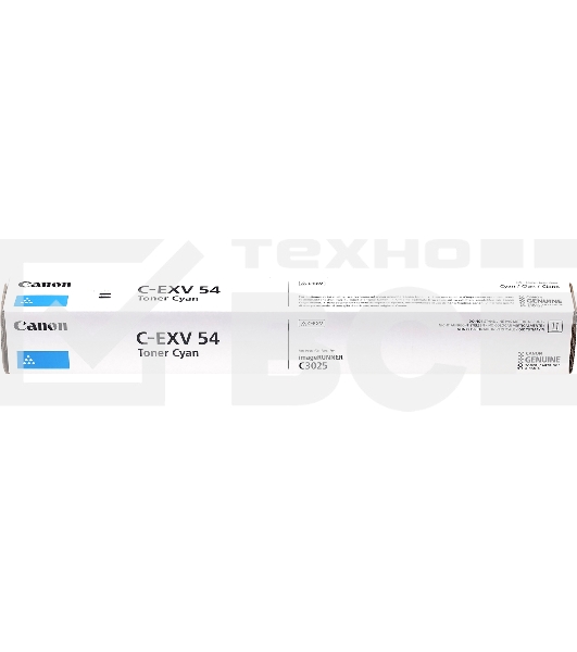 Картридж лазерный Canon C-EXV54C (1395C002) голубой (8 500) для Canon imageRUNNER C3226i/C3025i/C3025/C3125