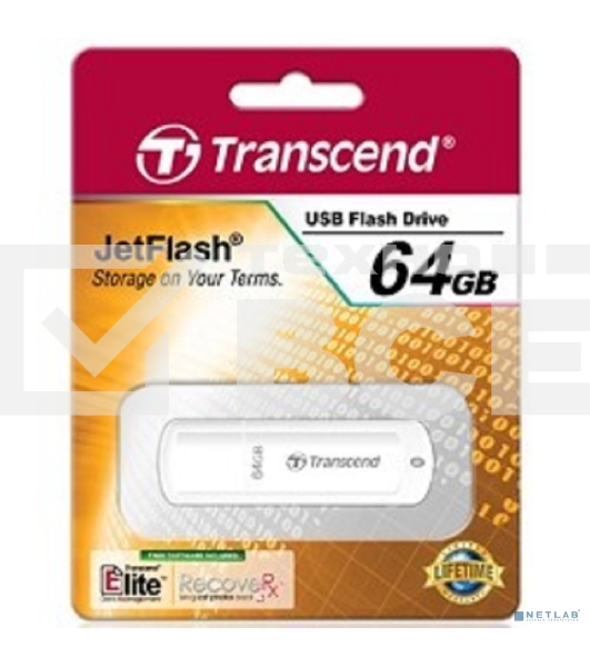 Флэш Диск Transcend USB Drive 64Gb JetFlash 370 TS64GJF370 {USB 2.0}