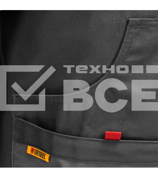 Куртка профессиональная рабочая, 65% полиэстер 35% хлопок, XXXL  Denzel