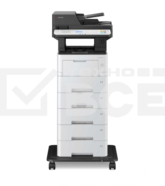 МФУ лазерный Kyocera Ecosys MA4500x (110C133NL0/110C133DZ0), A4, ч/б, печ. до 45 стр/мин., скан. до 60 стр/мин. (ч/б) 40 стр/мин (цвет.), 1200 x 1200 dpi (печать) 600 x 600 DPI (скан.), USB, RJ-45
