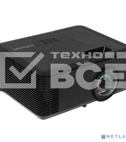 Проектор INFOCUS IN134ST DLP, 4000 ANSI Lm, XGA (1024x768), 28500:1, 0.626:1, 3.5mm in, Composite video, VGA, HDMI 1.4a x3 (поддержка 3D), USB-A (для SimpleShare и др.), лампа 15000ч.(ECO mode), 3.5mm out, Monitor out (VGA), RS232, RJ45, 21дБ, 3,2 кг